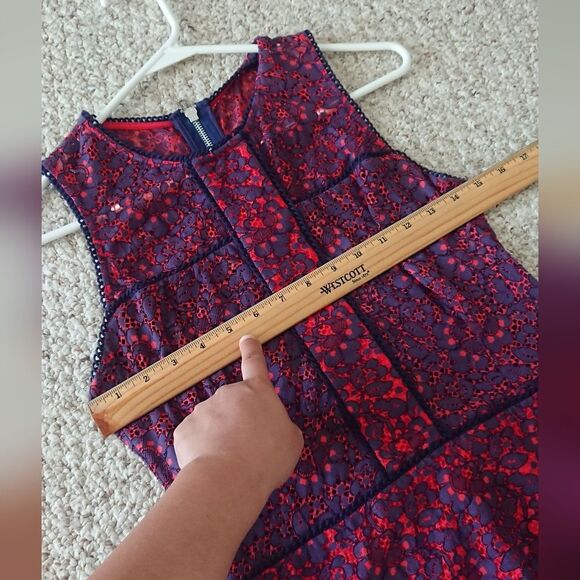 Parker NERISSA COMBO DRESS size M - Picture 4 of 16